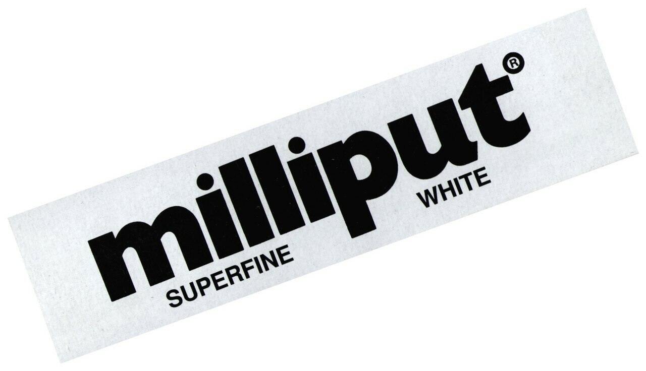 MILLIPUT MIL04 superfine Putty white - mastic époxy bi-composant