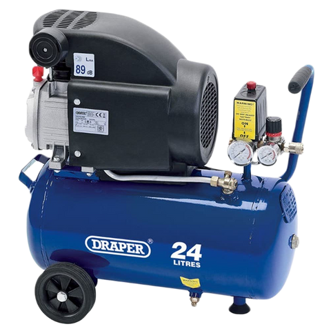 Draper 24l Air Compressor (1.5KW 2HP) DA25/207
