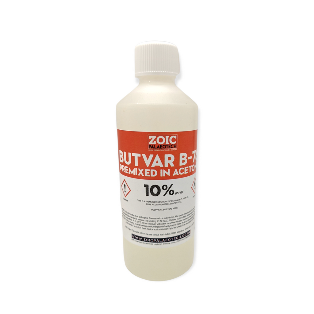 Butvar® B-76 10% wt/vol Premixed in Acetone