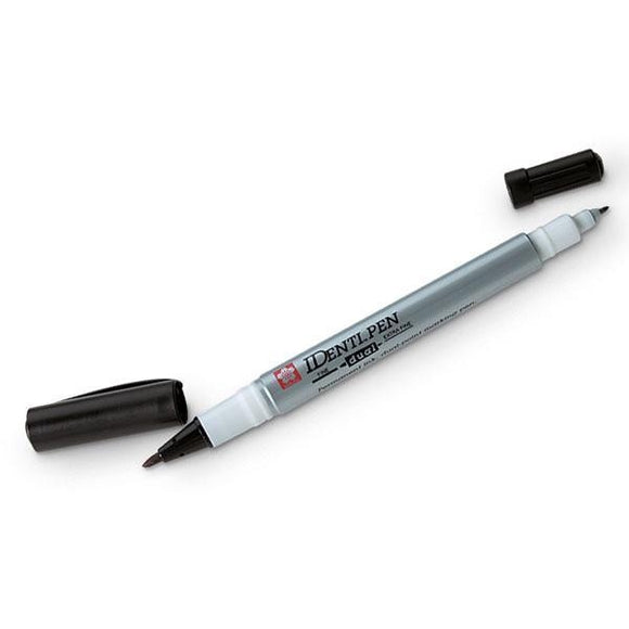 SAKURA Dual Tip Identi-Pen Marker (Black)