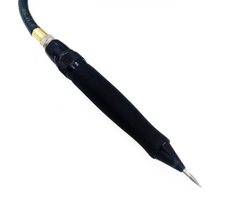 ZOIC Chicago fossil preparation tool air scribe air pen modified CP-9361 powerful chisel fossil prep best tool