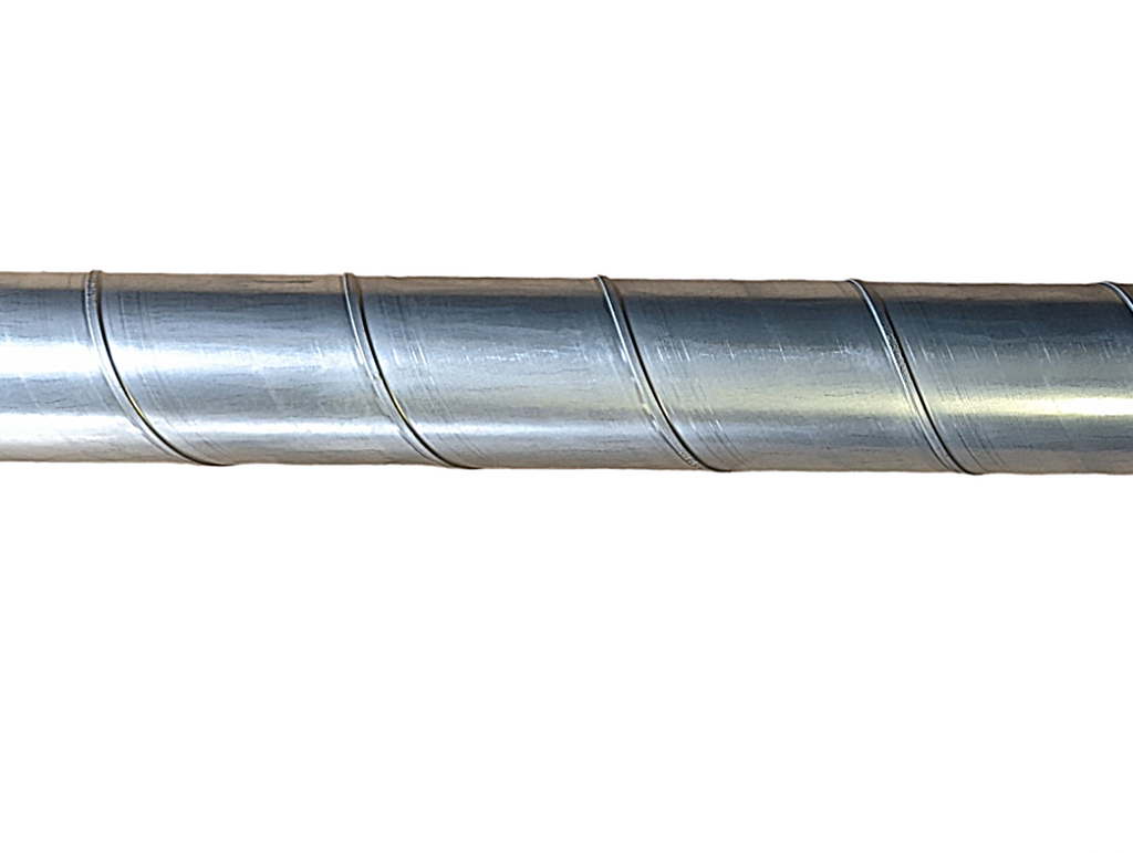 1m Galvanised Spiral Ducting - 100mm
