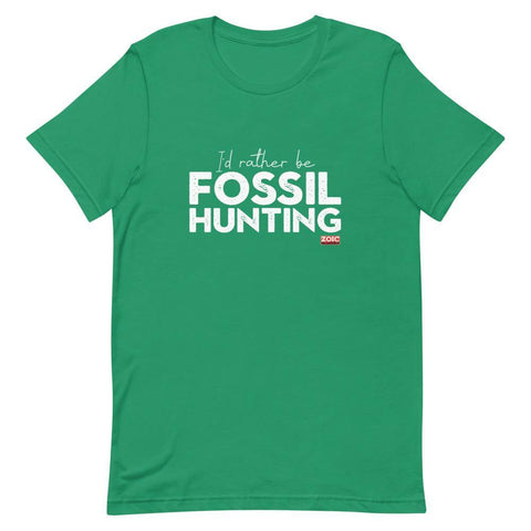 Fossil hunter lover t shirt gift ammonite palaeontology geology