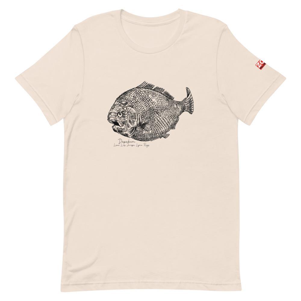 Dapedium Fossil Fish T-Shirt – ZOIC PalaeoTech Limited
