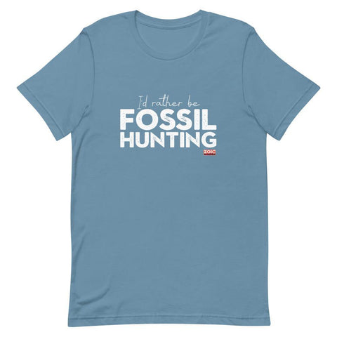 Fossil hunter lover t shirt gift ammonite palaeontology geology