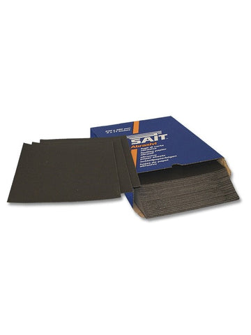 Assorted Packs of Sait Waterproof Wet-and-Dry Sanding Paper 230 x 280mm (Mixed Grits)